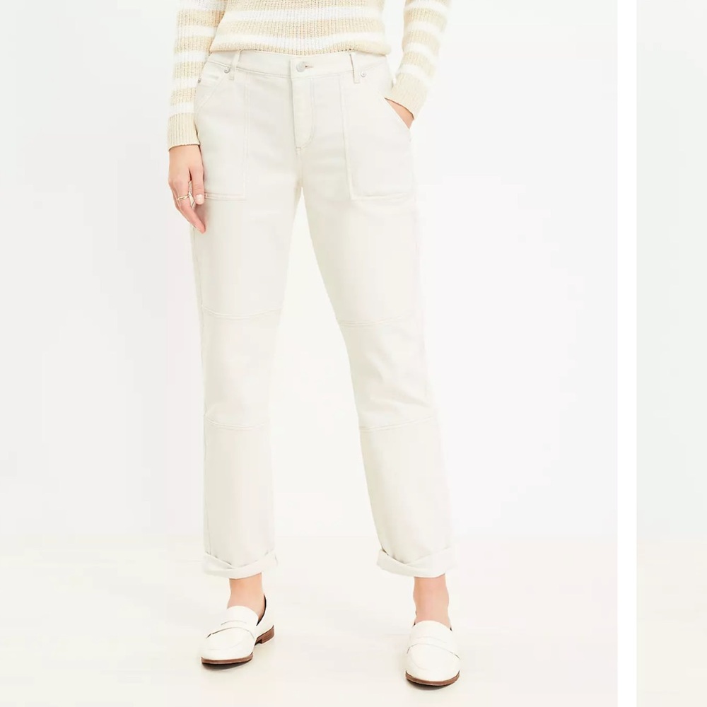 The LOFT girlfriend jeans